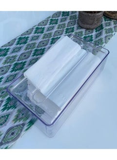 Buy Acrylic Tissue Box Clear in Saudi Arabia