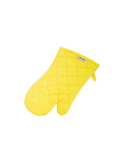 Buy Heat-Resistant Terry Lined Cotton Pot Holder Mitt Yellow 13 Inch 6004-0903 in Saudi Arabia