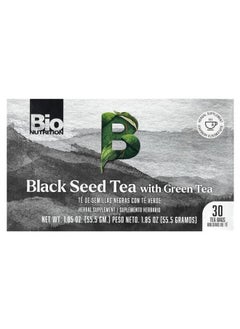 Buy Black Seed Tea with Green Tea, 30 Tea Bags, 1.85 oz (55.5 g) in UAE