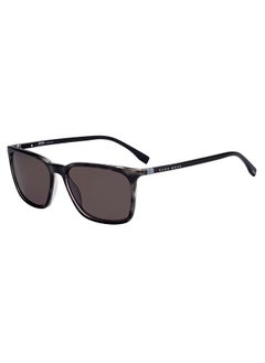 اشتري Men's UV Protection Square Sunglasses - Boss 0959/S/It Grey Hvn 56 - Lens Size 56 Mm في الامارات