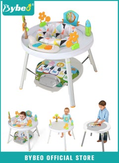 Buy Baby Jumper, Adjustable Babies Bouncer, Multifunctional Activity Table, Walkers and Jumperoo, Kid Interactive Play Center, with Music Lights and Sounds, for 4 months to 6-year Infants and Toddlers in UAE