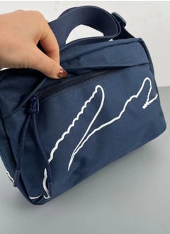 اشتري LACOSTE New foreign trade men's business autumn fashion lightweight canvas bag crossbody bag Travel Bag28*6*19cm في السعودية