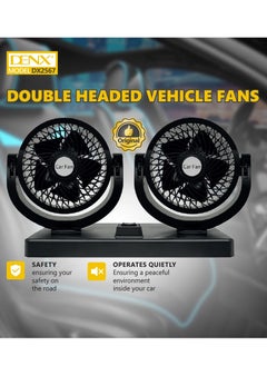 Buy DX2567 - Double Headed Vehicel Fans in Saudi Arabia