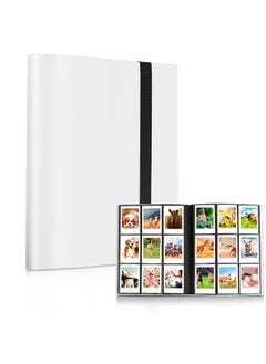 Buy 360 Pockets Photo Album for Fujifilm Instax Mini Camera, Polaroid Snap PIC-300 Z2300 Instant Camera White in UAE