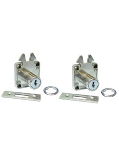 Buy Armstrong Sliding Lock - Mortise lock for Rolling Shutters - 509-22 - 22MM (2, Chrome Plated) in UAE