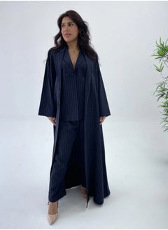 Buy Striped abaya and pants set in Saudi Arabia