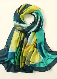 Buy Spring and summer fashion print shawls Women's beach scarves in Saudi Arabia