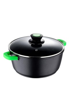 Buy San Ignacio Casserole Ø24X11Cm Forged Alu Induction With Lid, Superior Heat Distribution and Retention Safe Cooking Pot in UAE