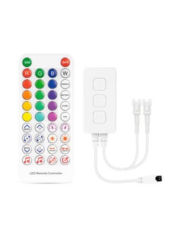 Buy Bluetooth SP611E Sync Music Controller Timer Mode with Dual Signal Output 600pixels/port for LED Module Pixel Strip Light APP/3Key Button/IR Remote Control in Saudi Arabia