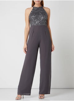 Buy SEQUIN TOP JUMPSUIT in UAE