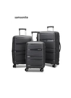 Buy Samsonite travel bag set, anti-break, with additional expansion zipper - sizes 20-24-28 in Egypt