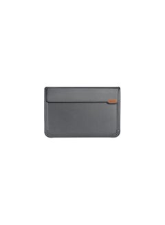 Buy Versatile Laptop Sleeve Horizontal design Laptop bag- and stand Notebook 14 For Laptop below 14 inches-Gray in Egypt