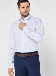 اشتري Striped Full Sleeve Formal Shirt في السعودية