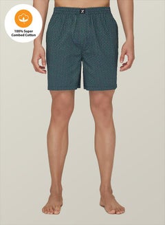 Buy Cotton Boxer Shorts with Elasticated Waistband in Saudi Arabia