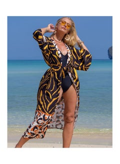 اشتري Beach Printed Robe Sunscreen Cover في الامارات