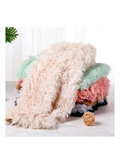 Buy 6 Pcs Dog Blankets Large Pet Blanket Fluffy Fleece Throw Blankets 30.7 x 21.3 in Reversible Soft Puppy Blankets Washable Lightweight Sleep Mat Cat Bed Blankets for Couch Sofa Travel, 6 Colors in Saudi Arabia