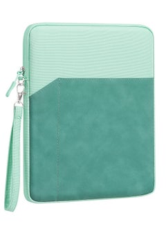 Buy 9-11 Inch Tablet Sleeve Bag Carrying Case, Protective with Pocket, Green in UAE