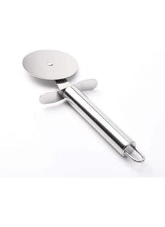 اشتري Pizza Cutter - Premium Stainless Steel Pizza Cutter Wheel With Razor-Sharp Blades. Easy Cleaning Anti-Skid Handle With Built-In Barrier To Ensure Finger Safety في مصر