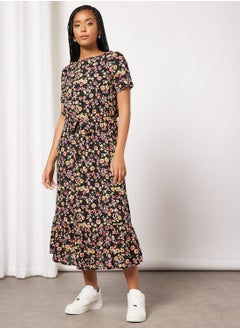 Buy Floral Midi Dress in UAE