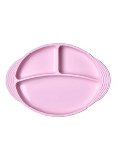 اشتري Kids' Divided Dinner Plates 27 x 19 x 3.5 cm Baby Pink في الامارات