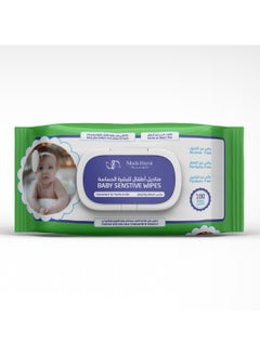 Buy Lifetime Baby Wipes, 100 wet wipes, gentle on baby's skin in Saudi Arabia