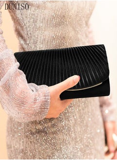 Buy Women Shiny Glitter Evening Clutch Crossbody Bag Envelope Handbag Chain Purse for Wedding Formal Cocktail Party in Saudi Arabia