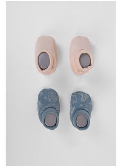 Buy Baby Girls Printed Home Slippers P/2 in Egypt