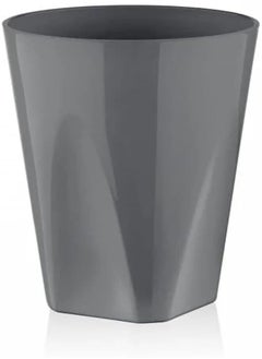 اشتري Bager Sapphire 350 Ml Plastic Cup, Grey في مصر