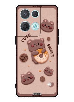 Buy Protective Case Cover For Oppo Reno8 Pro 5G Cute Sweet Bear in Saudi Arabia