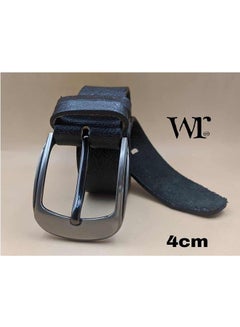 Buy Stylish men's leather belt for a touch of style  2 in Egypt