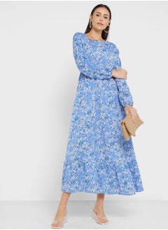 Buy Ditsy Print Dress in UAE