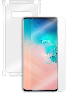 Buy 3D Curved 2In1 Front & Back 360 Full Body Film Screen Protector For Samsung Galaxy S10 Plus in Saudi Arabia