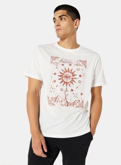 Buy Graphic Crew Neck T-Shirt in UAE