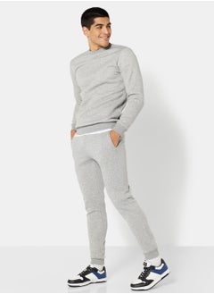 Buy Basic Sweatshirt and Pants Set in UAE