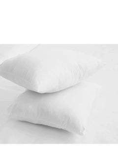 Buy Maestro Cushion Filler Polythene outer fabric, 350 grams hollow fiber filling, Size: 40 x 40, White in UAE