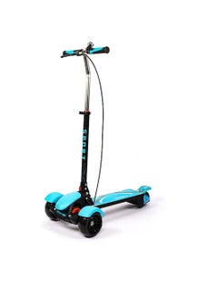 Buy 3 Wheel Children's Folding Adjustable Height Scooters For Ages 3-16 Years With Music And Light in UAE