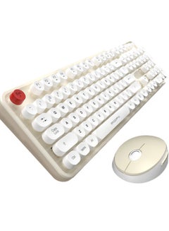 اشتري 2.4G wireless keyboard and mouse color lipstick keyboard and office wireless keyboard and mouse set في السعودية