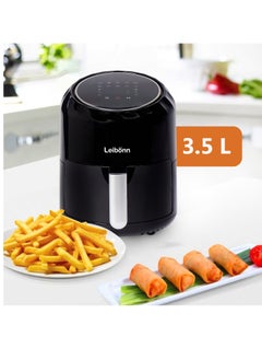 Buy Easy Fry Max Digital Air Fryer, 3.5L, 10in1, Uses No Oil, Air Fry, Extra Crisp, Roast, Bake, Reheat, Dehydrate, 6 Portions, Non-Stick, Dishwasher Safe Baskets in UAE