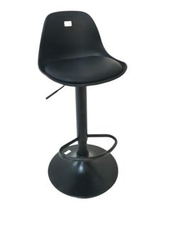 Buy Bacton Stool Bar Chair Black 43x80x53cm in Saudi Arabia