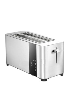 Buy MEBASHI Daily Collection Toaster – 1400W Stainless Steel 2-Slice Long Toaster with 3 Functions and 7 Browning Levels (ME-TST103) in UAE