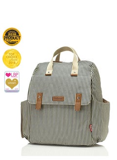 Buy Robyn Convertible Diaper Bag - Navy Stripe in UAE