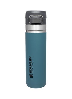 Buy Quick Flip Water Bottle .71L / 24OZ Lagoon – Leakproof | Stainless Steel Water Bottle | Push Button Locking Lid | BPA FREE | Cup Holder Compatible | Dishwasher safe | Lifetime Warranty in UAE
