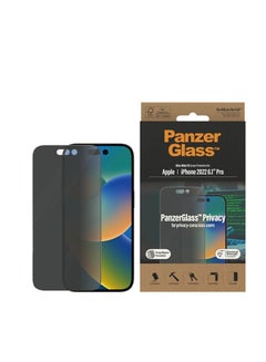 Buy PanzerGlass Screen Protector for iPhone 14 Pro - Privacy in Saudi Arabia