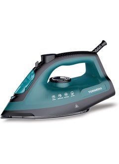 Buy Steam Iron Device Ceramic Base 330 ml 2000 W TST-SE2000 Turquoise in Egypt