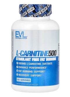 Buy Nutrition L-Carnitine 500 Mg 120 Serving in Saudi Arabia