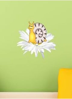 Buy Decorative kids room sticker - Snail on flower (100x60cm) in Egypt