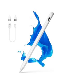 Buy Stylus Pen for Apple iPad , Active Pen with Palm Rejection, Tilt, Magnetic Compatible with 2018-2022 2 Generation iPad 8th/7th/6th Gen iPad Air iPad Mini 6 iPad Pro (8.3/11/12.9") in Saudi Arabia