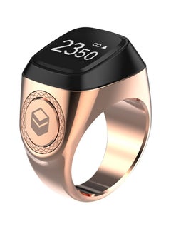 Buy Smart Tasbih Zikr Metal Ring 18MM Rose Gold in UAE