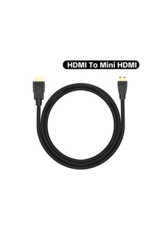 Buy HDMI to Mini HDMI Cable - Black in Egypt