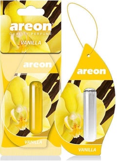 Buy Areon Car Air Freshener Card Vanilla 5ml Liquid in Egypt